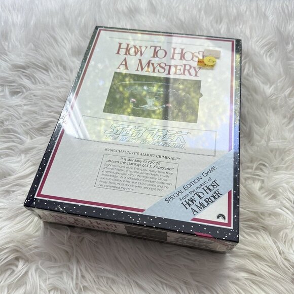 How to Host A Mystery: Star Trek The Next Generation  1992 Special Ed - Sealed - Picture 10 of 11
